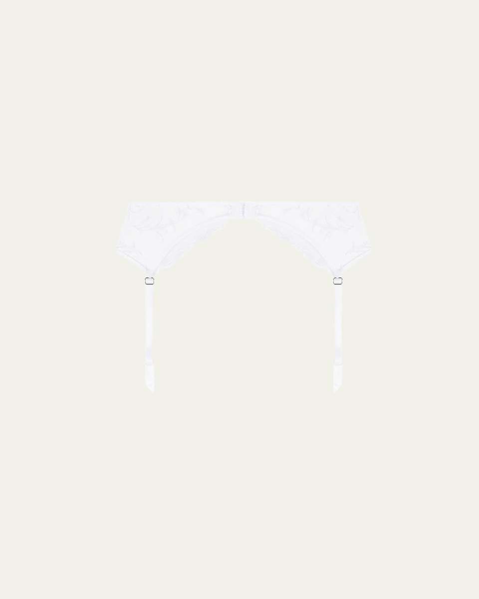 Source Beaute Embroidered Lace Garter Belt